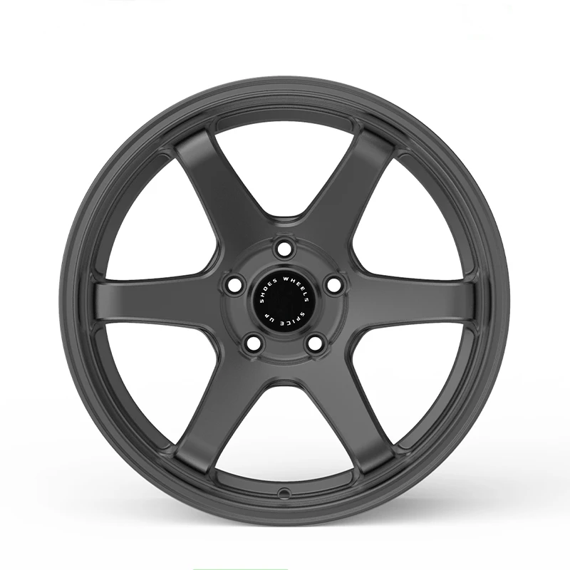 Factory Wholesale Custom Size 16-24 Inch Aluminum Casting Wheels New Condition 6 Holes for Car with Accessories 35-40mm ET