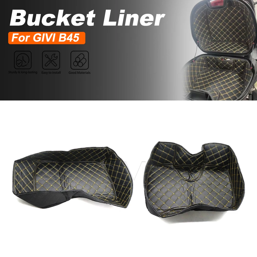 For GIVI B45 Motorcycle Trunk Inner Cushion Seat Bucket Storage Luggage Box Liner Pad Tail Case Accessories