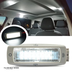 1P High Quality Rear Interior Dome Light Ceiling Reading Light For VW Golf Jetta Passat B7 B5.5 Beetle Tiguan Skoda Seat Yeti