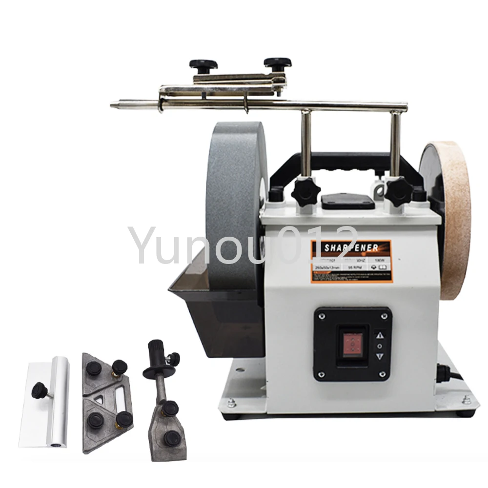 10 Inches New Sharpening Machine 220v/180w Low Speed Water Cooled Grinder Small Polisher Standard High Match Tools Equipment