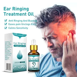 Ear Ringing Drops Alleviate Deafness Tinnitus Itching Earache 10ml Tinnitus Oil For Improved Ear Health And Hearing