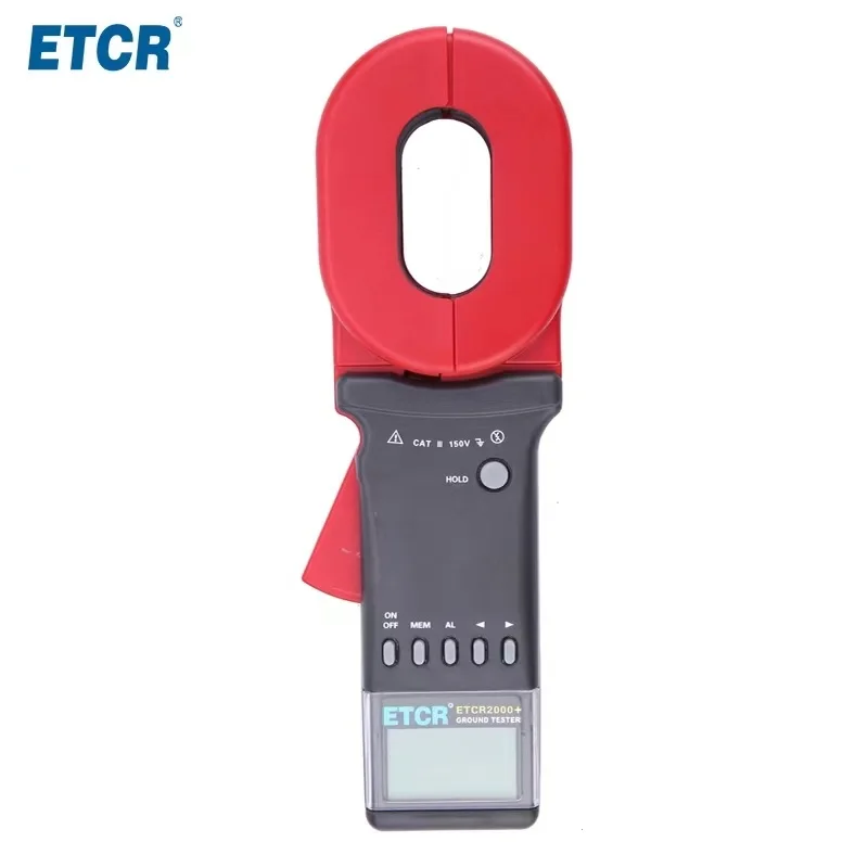 ETCR2000 + Series/ETCR2000A +/ETCR2000C + Tester di resistenza al suolo con morsetto digitale rilevatore di Loop di protezione contro i fulmini