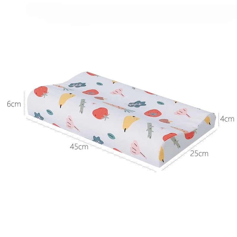 وسادة للأطفال الصغار مع كيس وسادة قابل للإزالة للأطفال، وسادة إسفنجية الذاكرة المحمولة قابلة للتنفس وناعمة هدايا للأولاد والبنات