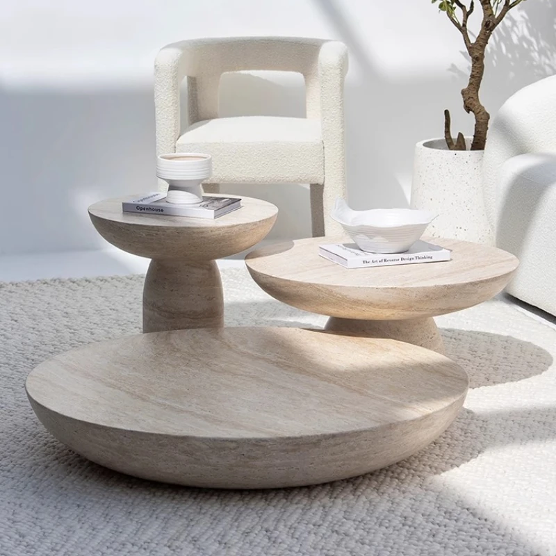 Adjustable Mechanism Side Table Moving Unique Transparent Moving Drawers Coffee Table Acrylic Mini Mesas Bajas Home Furniture