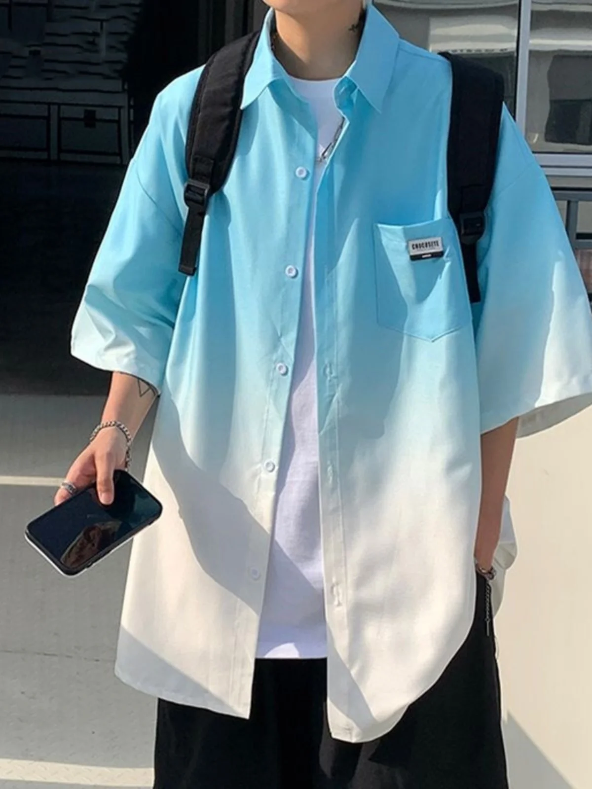 

Мужская летняя повседневная трендовая верхняя одежда свободного кроя, размер XL, 300 пу, от бренда IRT