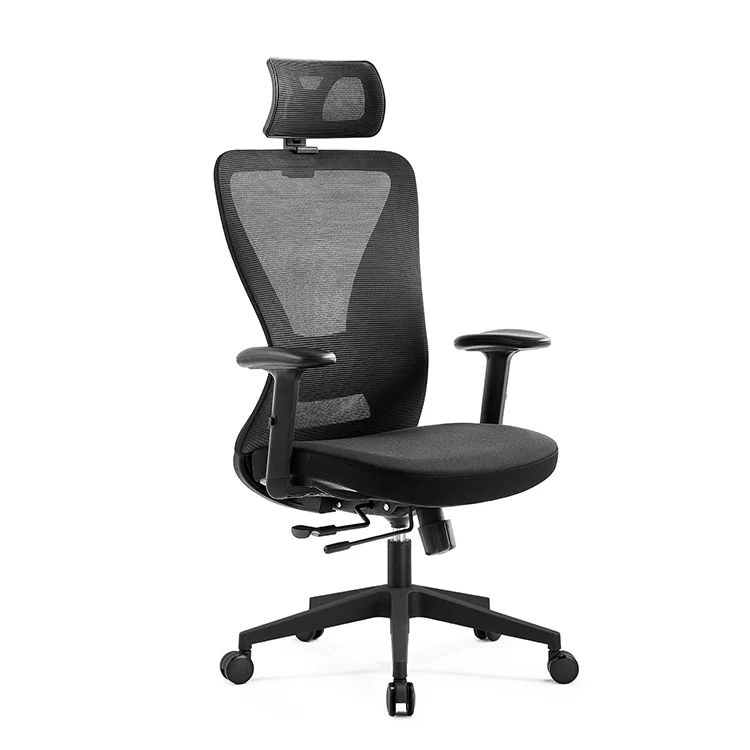 High Back Lumbar Support Ergonomic Computer Mesh Chair  Swivel Executive Manager Office Chairs