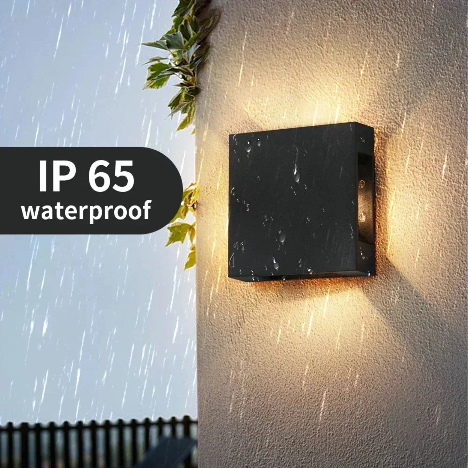 New Stylish and Elegant Modern Waterproof IP65 Cube LED Outdoor Wall Light - Perfect Stylish Addition for Indoor and Outdoor Dec