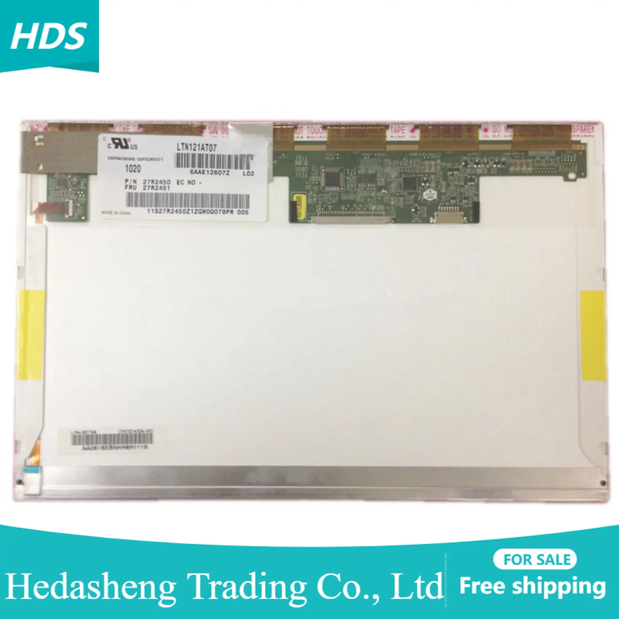 

LTN121AT07 L02 L01 12.1 fit LP121WX3 TLC1 B121EW09 V.3 N121IB-L05 LED LCD Display Screen Panel 30 Pins