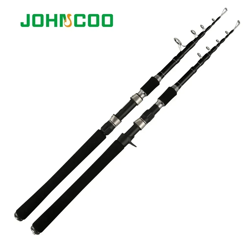 Spinning/Casting  Fishing Rod 20-100g High Quality Telescopic Carbon Big Game For Catfish Rod