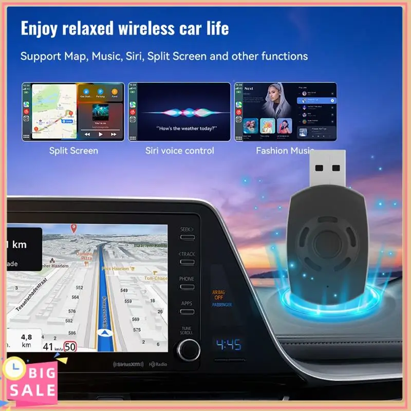 

Better-2In1 Wireless Carplay Adapter Android Auto For Kia Sportage K5 Carnival Picanto Soul Seltos Telluride Niro EV6
