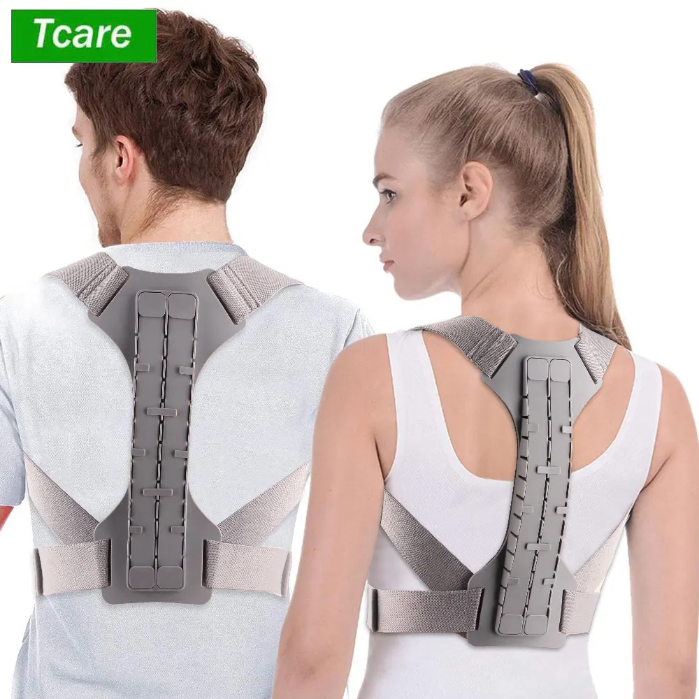 1 Pcs Back Brace for Posture Correction - Adjustable Back Straightener for Improved Posture and Spinal Support for Men and Women