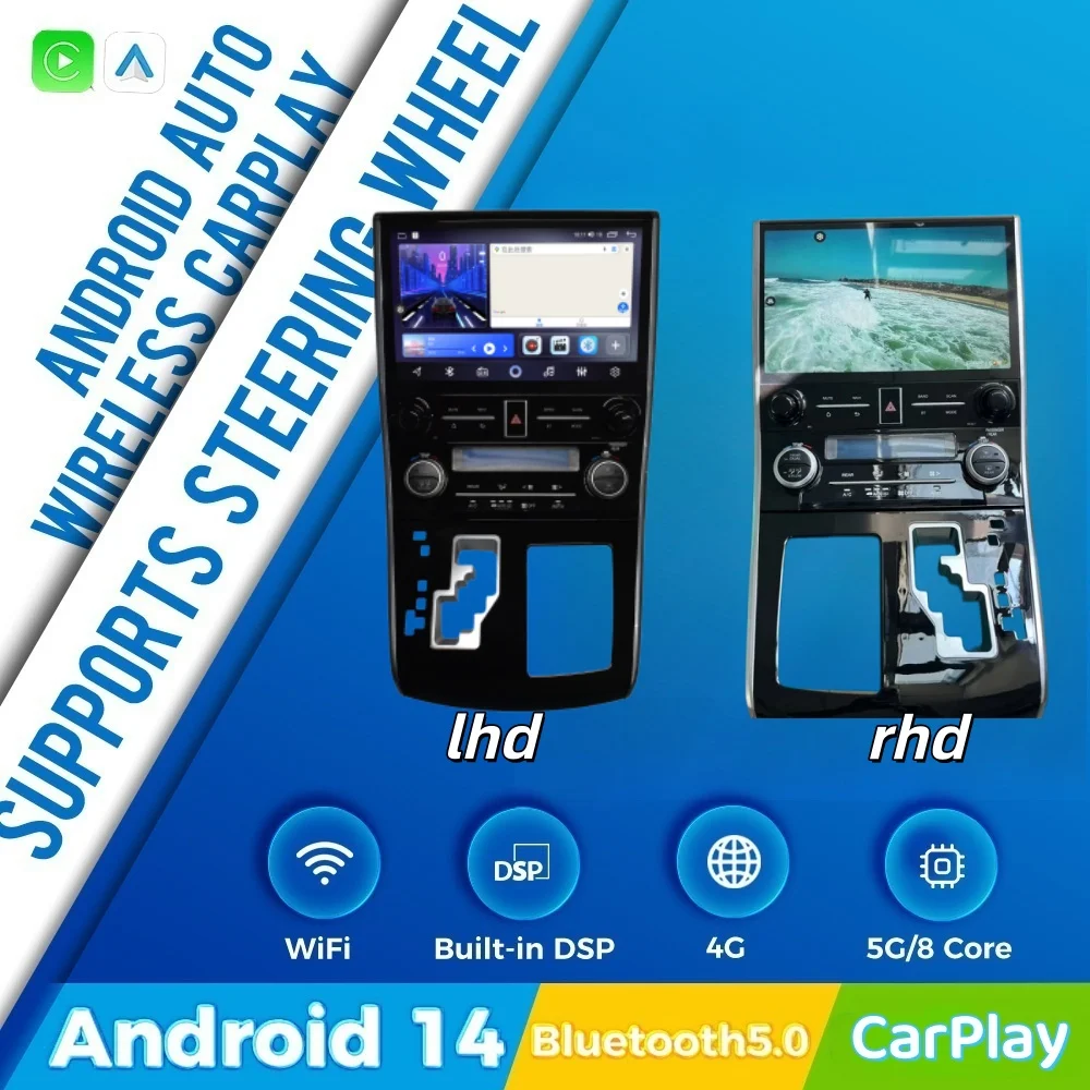 11.5 Screen CarPlay For Toyota Vellfire Alphard 20 Series A20 2008-2014 Android Auto Car Stereo GPS Navi Multimedia Video Player