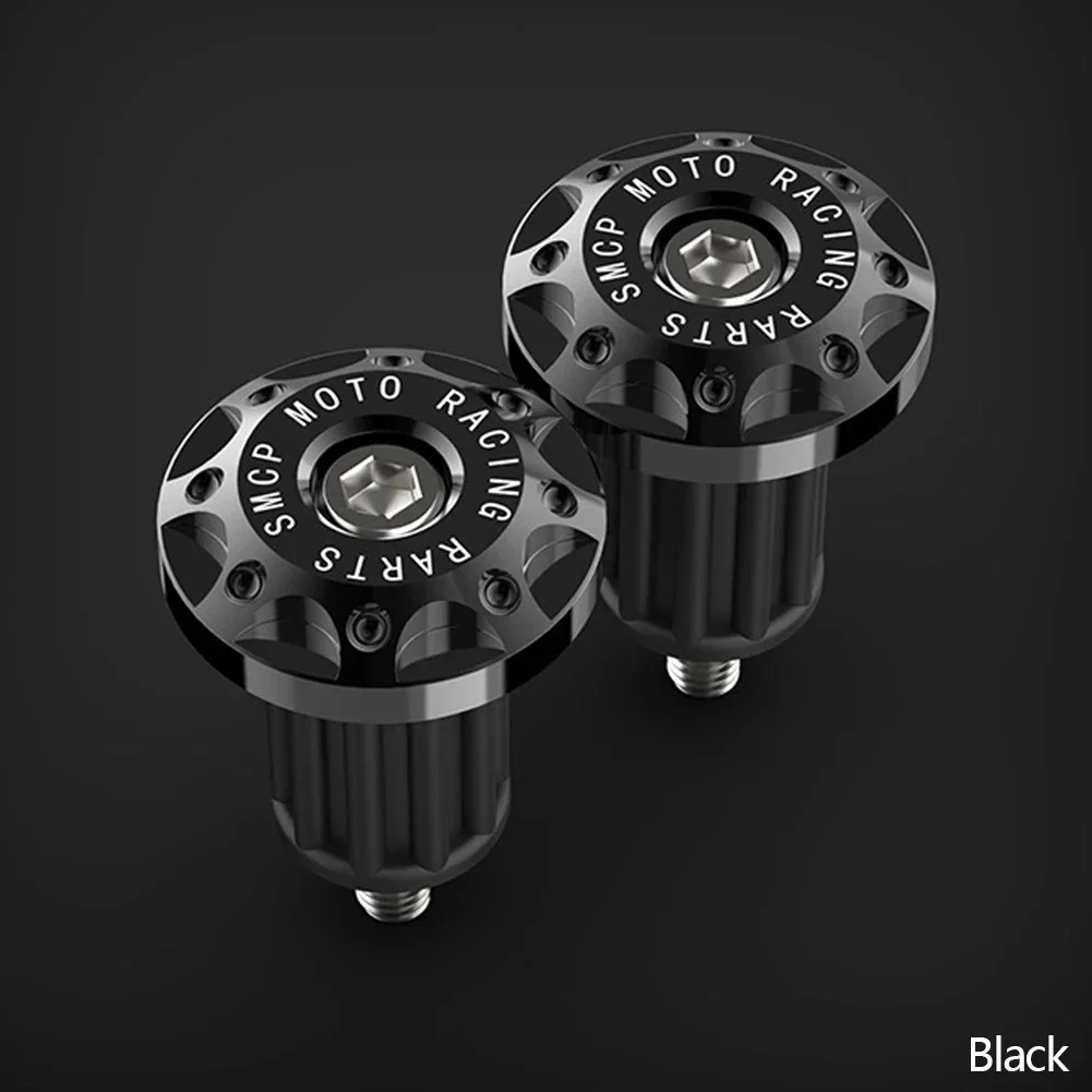 22mm CNC Metall Lenker Gegengewicht Stecker Slider Motor Bike Griffe Dirt Motorrad Griff Bar Ends Griffe Moto Bike Zubehör