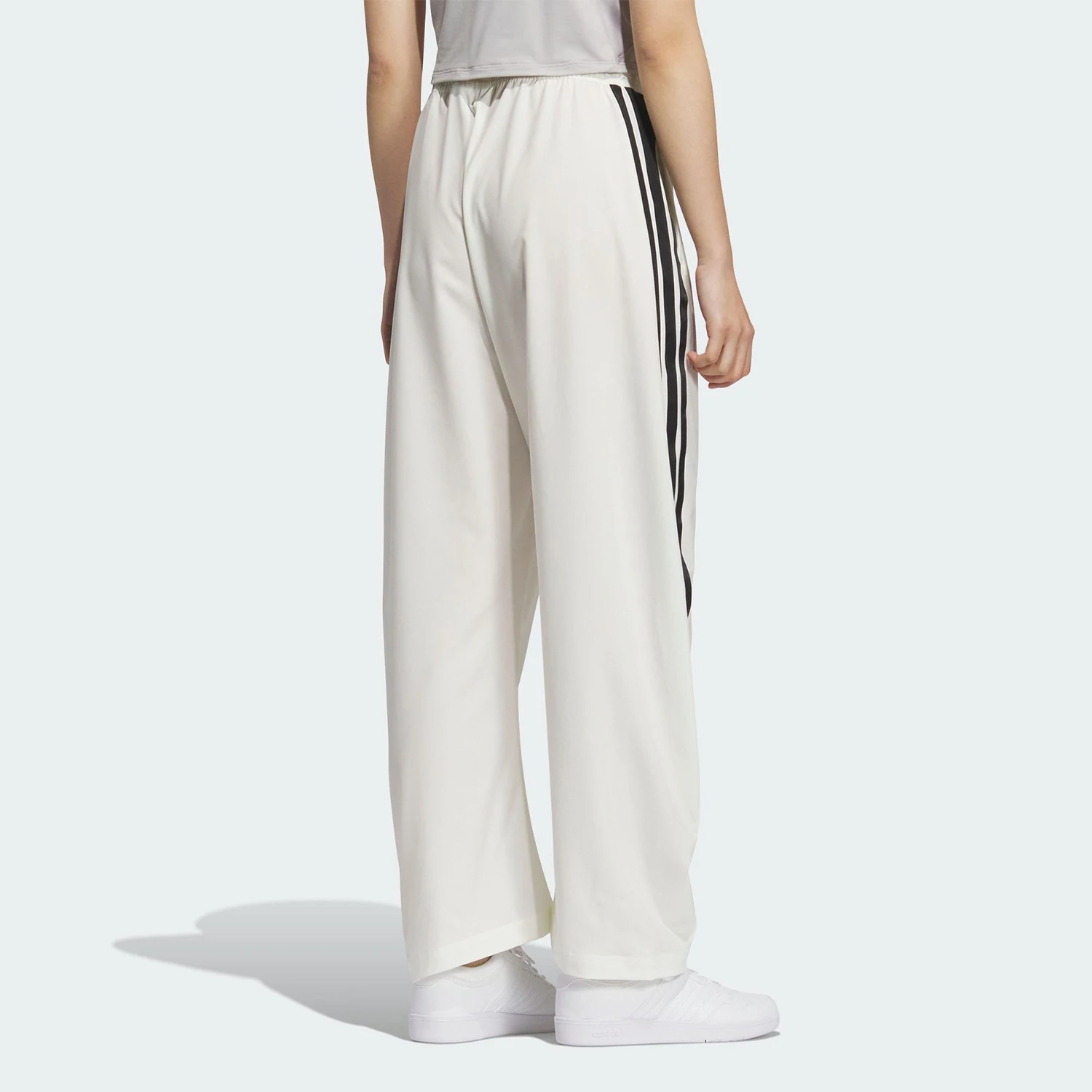Adidas genuine women's fashionable loose woven outdoor banana pants KC1491