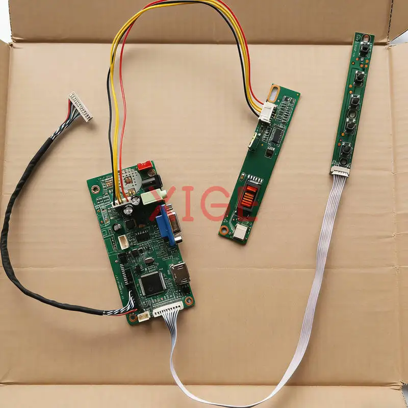 

For LTN141X8 LTN141XC LTN141X7 LTN141XF LCD Screen Drive Controller Board DIY Kit 20 Pins LVDS 1-CCFL 1024x768 1024*768 VGA+HDMI