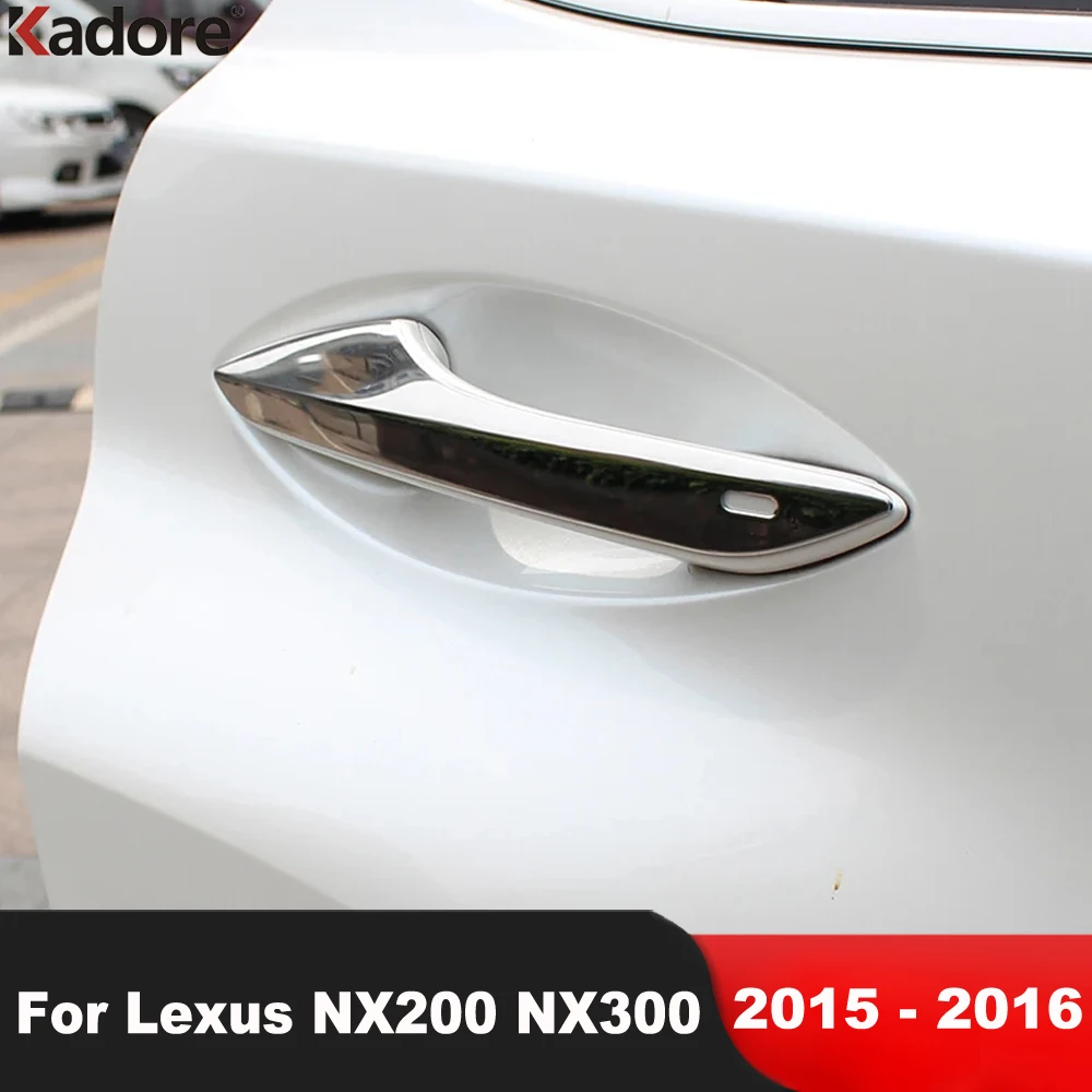 

Автомобильные аксессуары для Lexus NX200 NX300 2015 2016, хромированная крышка дверной ручки, боковые ручки, крышка, накладка на рамку