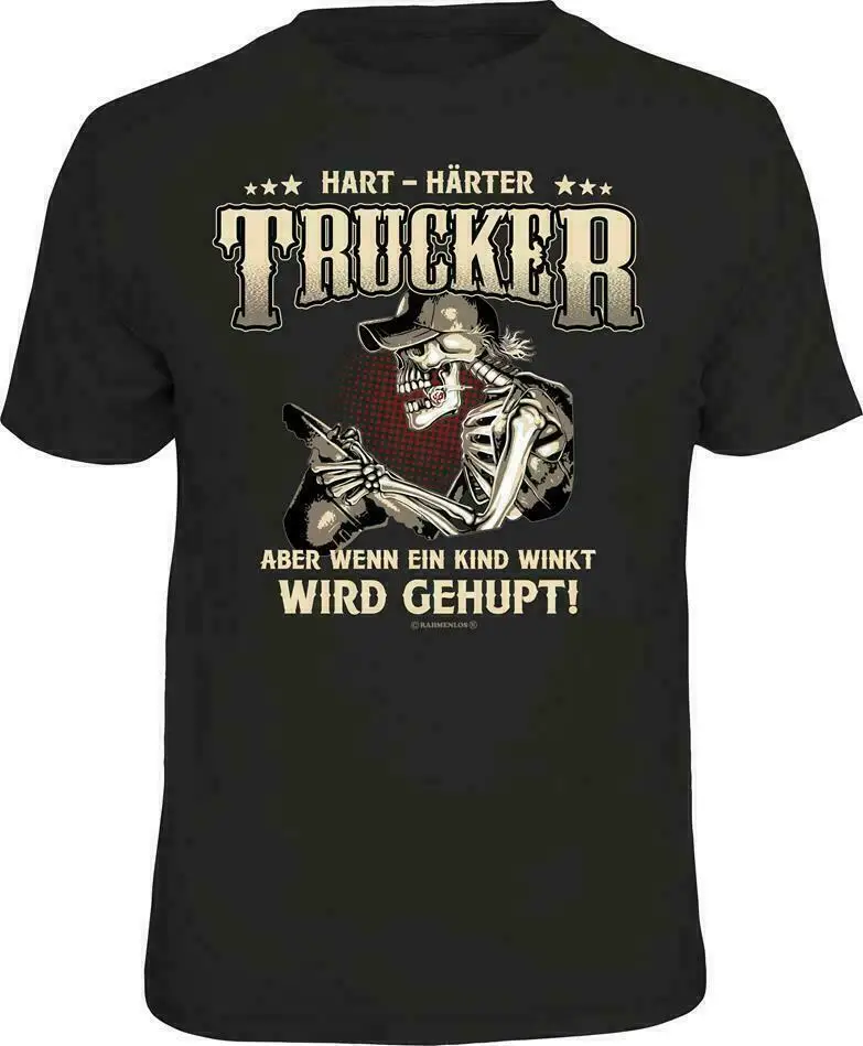 

Mens Trucker T-Shirts with Heart and Horn - Gifts for Men Sayings T-Shirt High Quality 100%Cotton Short Sleeve