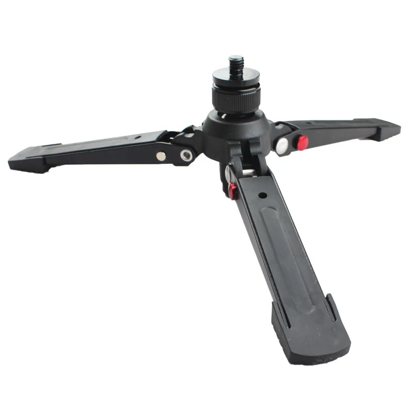 Imagem -04 - Suporte de Vídeo Universal Monopé Base Monopod Tripé Manbily Mini Três Pés Suporte para Dslr Monopé Interface Parafuso Htt-h21