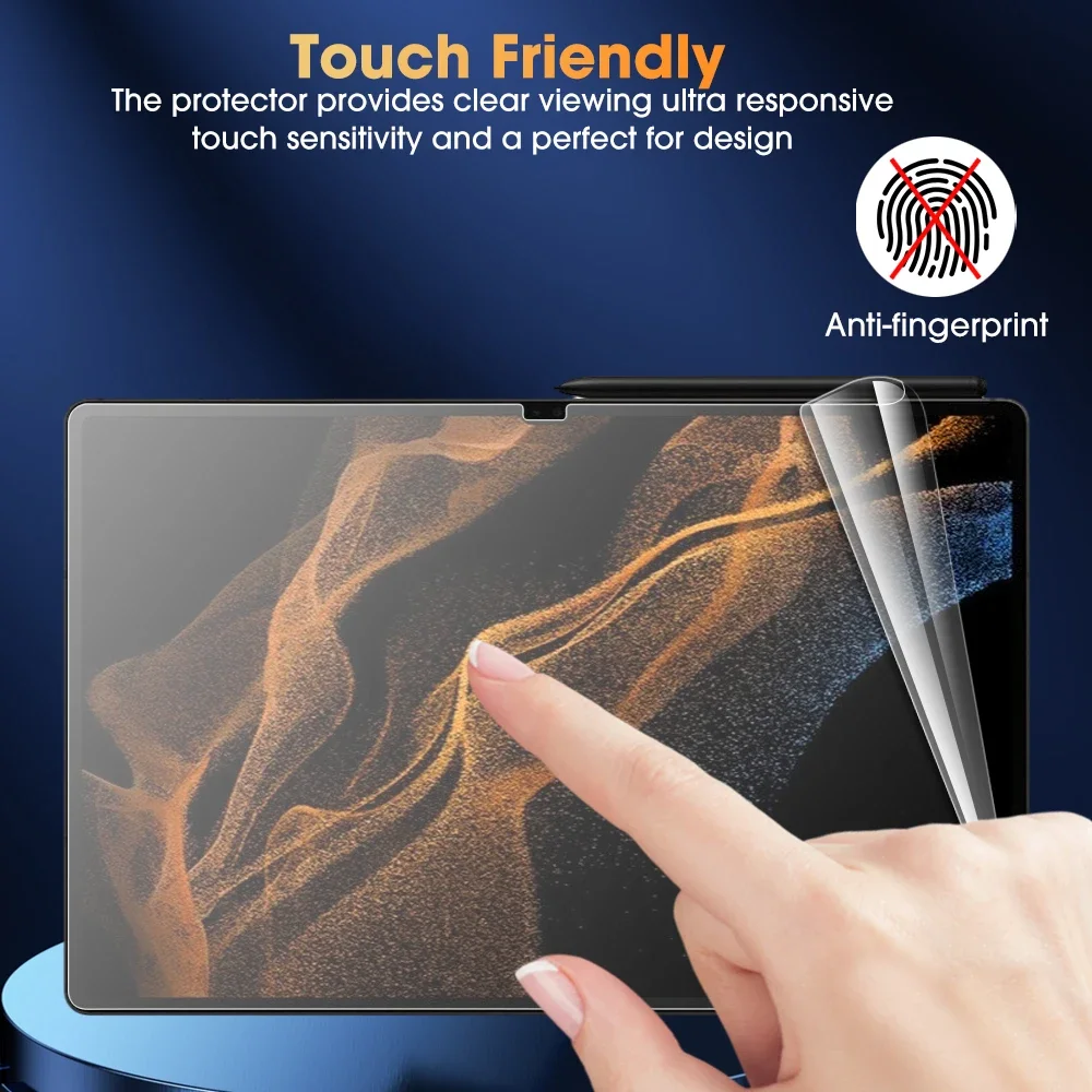 Protector de pantalla Ultra transparente para tableta Samsung Galaxy Tab A9 A9Plus, películas protectoras antiarañazos, cubierta de película Paperfeel