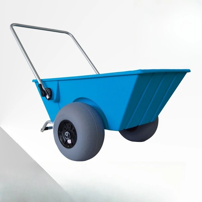 Kayak beach trailers, kayak carts, fishermen's tool carts