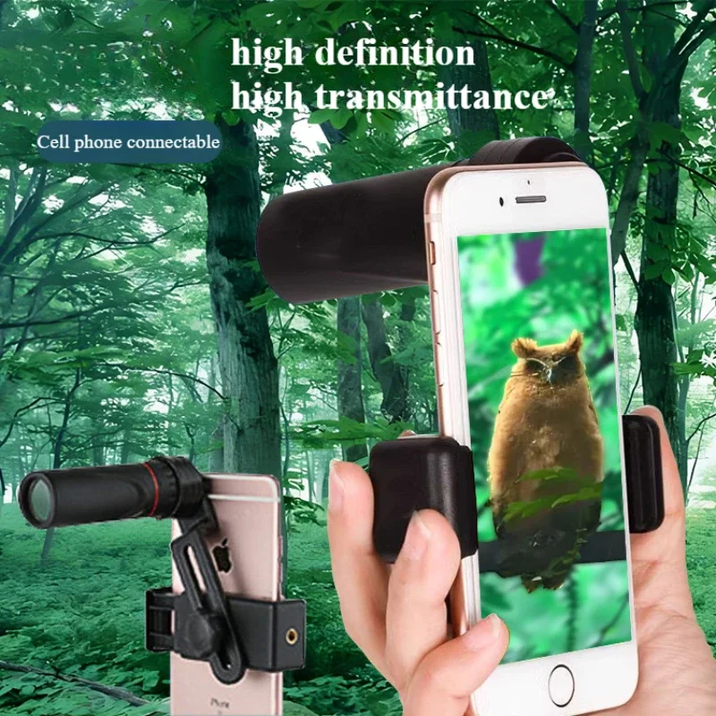 Monocular Binoculars HD High-magnification Small Monocular Outdoor Mini Night Vision Portable Can Be Connected To The Phone