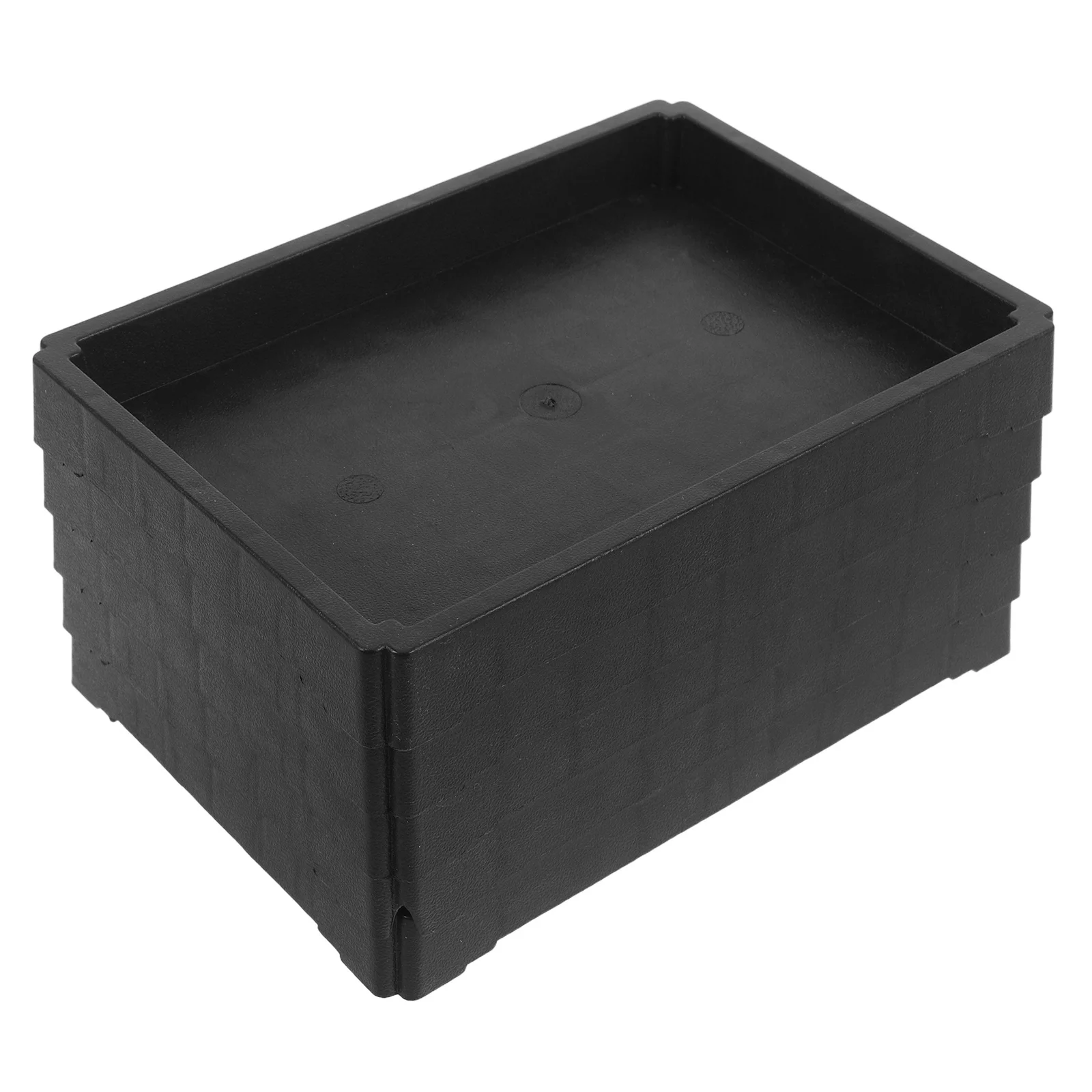 

5Pcs Rectangular Plant Saucer Thick Resin Water Catcher Tray for Flower Pots Bonsai Planters Indoor Outdoor Drainage Protection