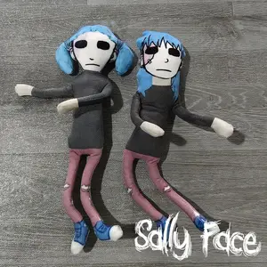 Anime Sally Face Sally Cosplay Prop de muñeca Figura de peluche Muñecas Decoración de habitaciones Resumen Propiedades de movilidad conjunta regalo 12 mejores amigos de línea de venta Sally - №4