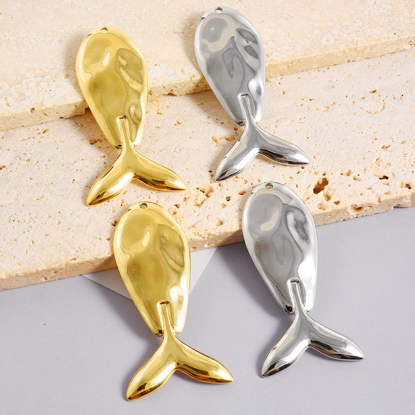 4/8Pcs Summer Animal Conch Shell Seahorse Chunky Turtle Ciondoli DIY Accessories Cute Ocean Crab Coral Starfish Pendant Making