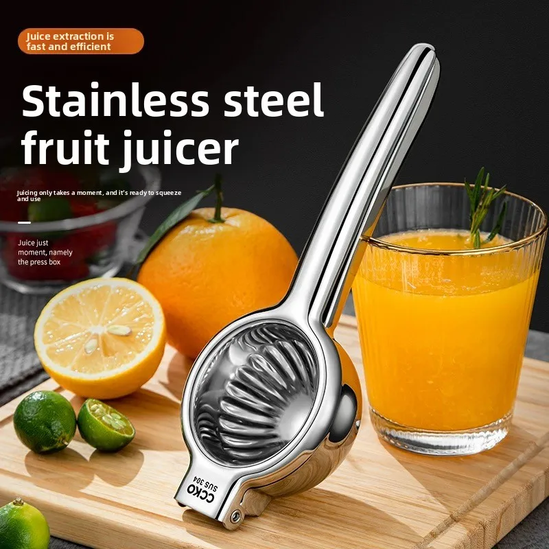 

Ручная соковыжималка для лимонов, профессиональная, многофункциональная, для приготовления коктейлей, ручная, из нержавеющей стали 304