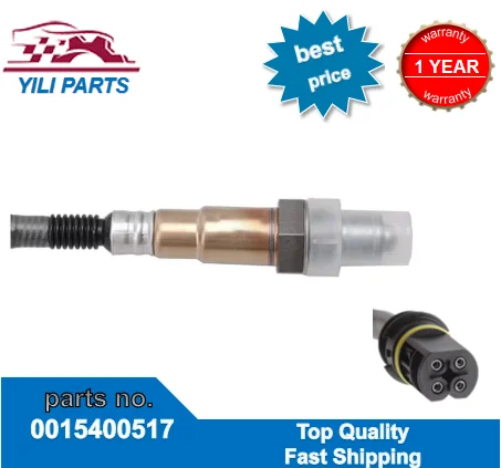 

Lambda Probe o2 Oxygen Sensor for Mercedes-BENZ E55 E240 E320 C200 C230 CLS500 W203 W219 W211 0015400517