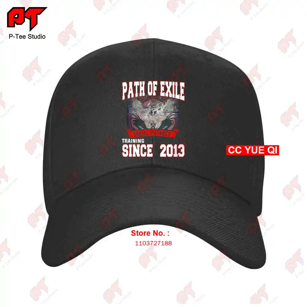 Path Of Exile Social Distance Training Since 2013 Game Player Baseball Caps Truck Cap 274R image 3