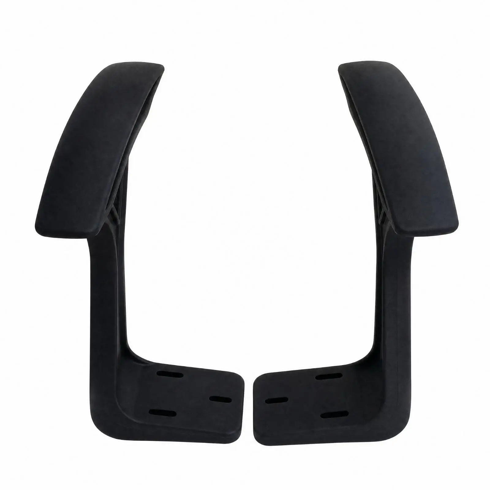 Plastic Chair Armrest with Mounting Base Easy to Install Replacement Office Chair Armrest Comfortable High Strength