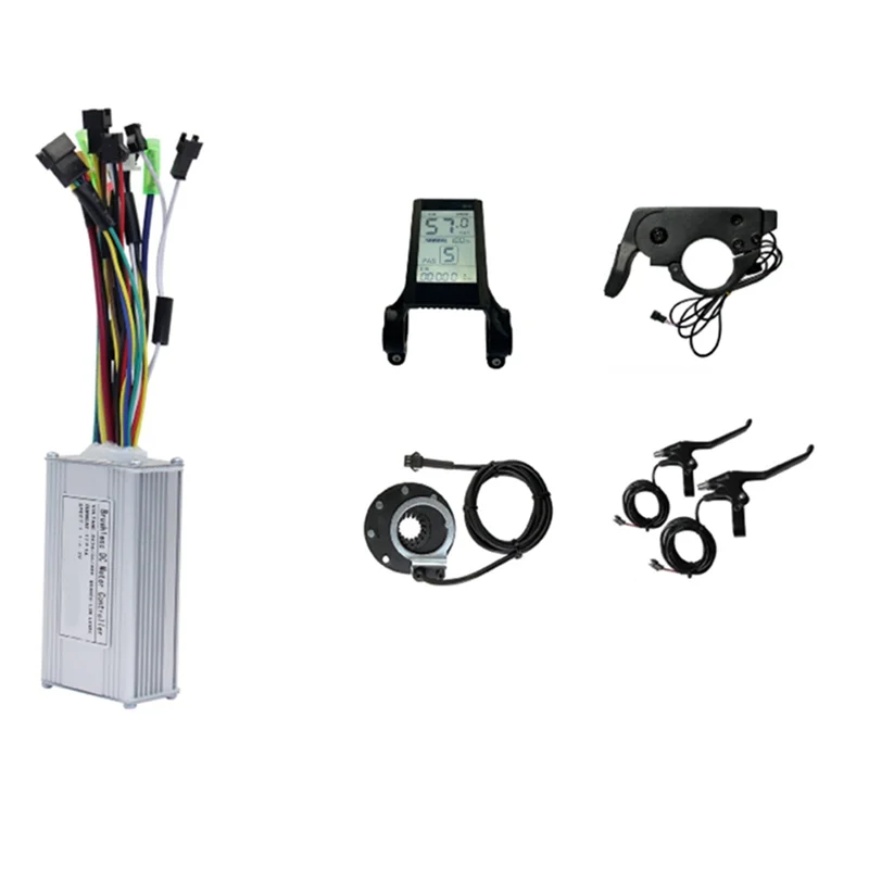 

AD-17A Tri-Mode Controller Kit 36V 48V 350W for Electric Bike Motor Conversion Kit with S830 Display Thumb