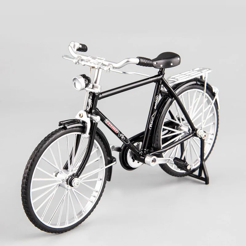 

1:10 Bicycle Model Iron Art Craft Desktop Ornament Creative Art Nordic Retro Bicycle Statue Home Ornament Collection Toys