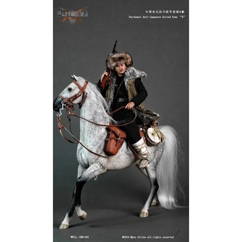 CHN-035 1/6 مقياس زي الجيش الأمريكي الحرب العالمية الثانية سلسلة عسكرية شمال شرق مكافحة اليابانية الذكور ملابس دمى نموذج لجسم الجندي 12 '' #4