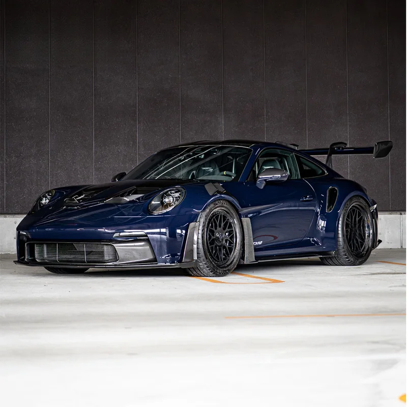 Premium OEM Dry Carbon Aero Kit Front Lip Side Skirts Rear Diffuser Rear Wing Polished for Sports Coupe Off-Road