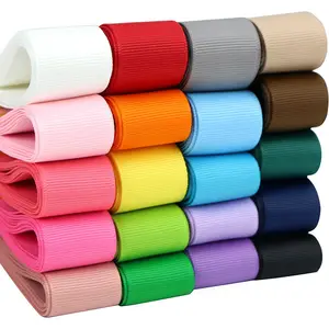 10メートルグログレインリボンギフト用包むウェディングボウズデコレーションヘアミシング用品Diyクラフトアクセサリー 10ベストセールスポリマークレイヘアボウセンター-4