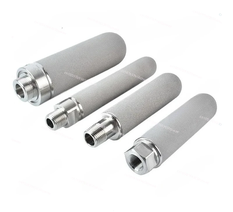Custom Stainless Steel Porous Sintered Metal  Stainless Steel Rod Tube Air Filter Element