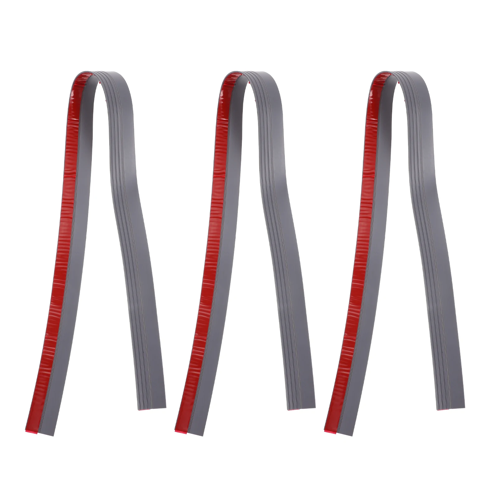 

3pcs Door Sealing Strips Draft Excluder PVC Adhesive Tapes Window Gaps Seal Sound Insulation Home Hardware Protect Warm Quiet