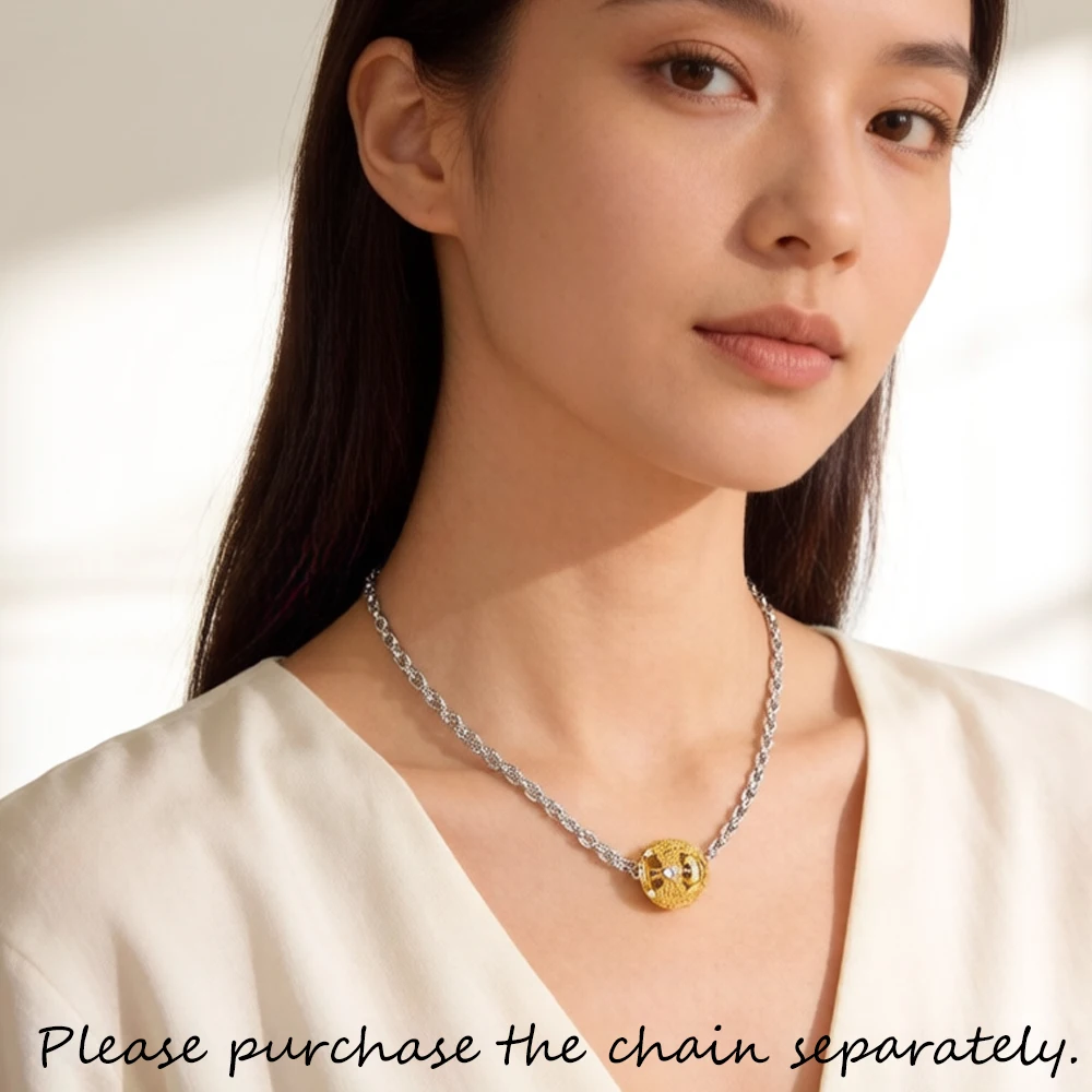 Koraliki Golden Bee 925 Sterling Silver Winter Karma Charms Europejska biżuteria Akcesoria — zdjęcie 4