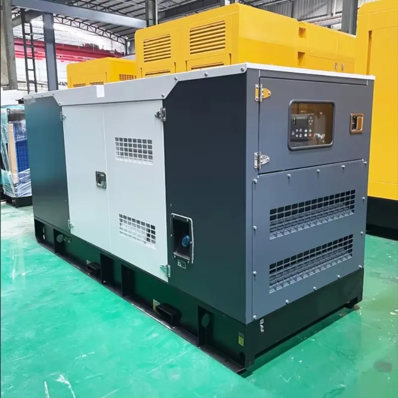 Customized 2025 New Design Diesel Generator 60hz 3 Phase 125kva 100kw Soundproof Dynamo With ATS Diesel Power Plant