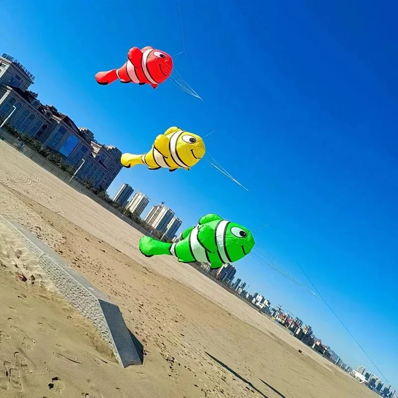 Large inflatable kites pendant show kites inflatable toys Outdoor play toy sports beach games kitesurf candle play outside funny