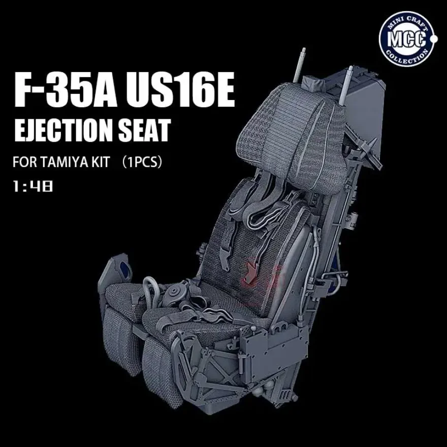Plastic Model Seat Toy  accessories  3D Resin Printing MCC 4813 F-35A US16E Ejection Seat Adaptation Tamiya 61124 1/48 In Stock