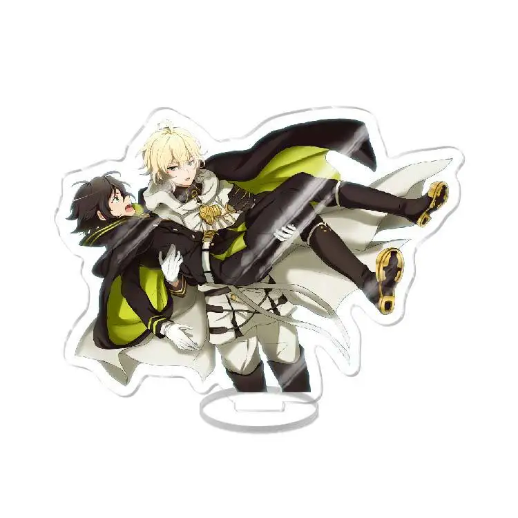 Anime Seraph of the End Yuichiro Hyakuya Shinoa Hiiragi Shiho Kimizuki Acrylic Stand Model Desktop Ornaments Collection Gifts