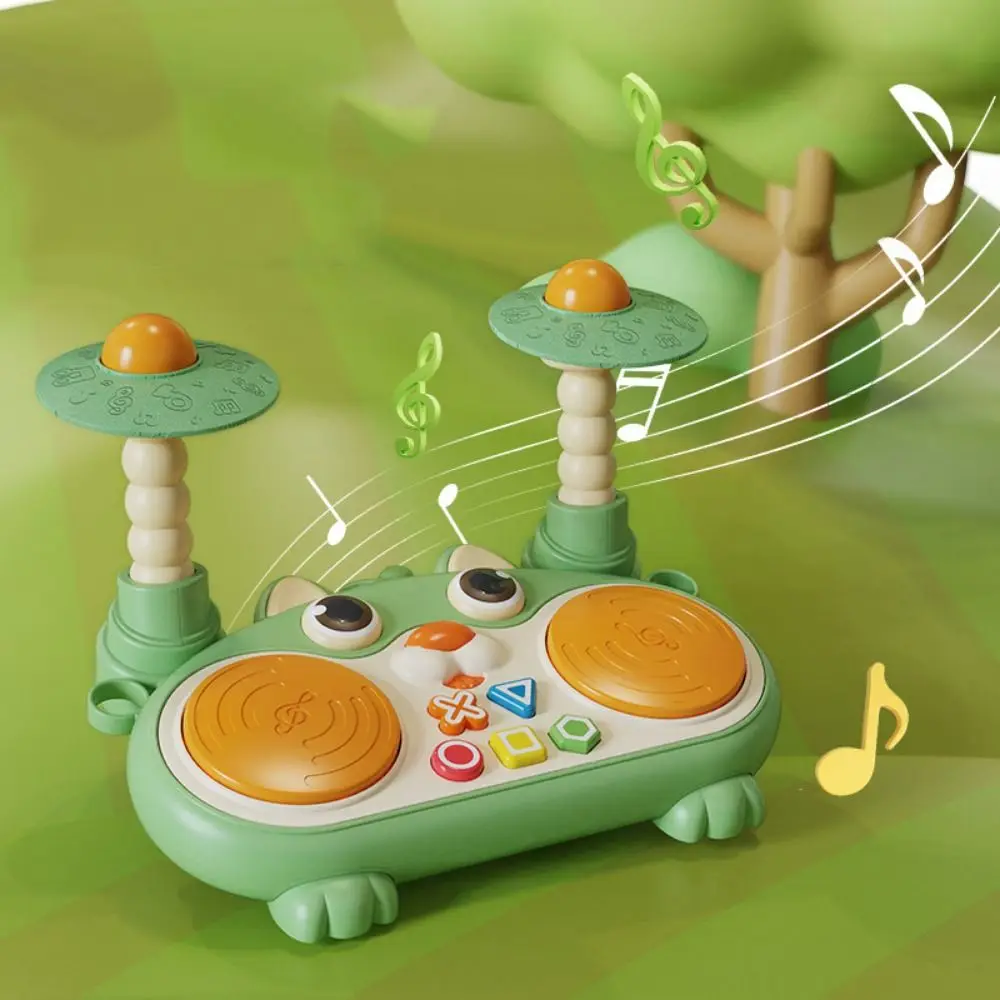 

Drum Sets Toddler Musical Instruments Beating Drums Light Music Children's Intelligence Drum Music Simulation Hamster
