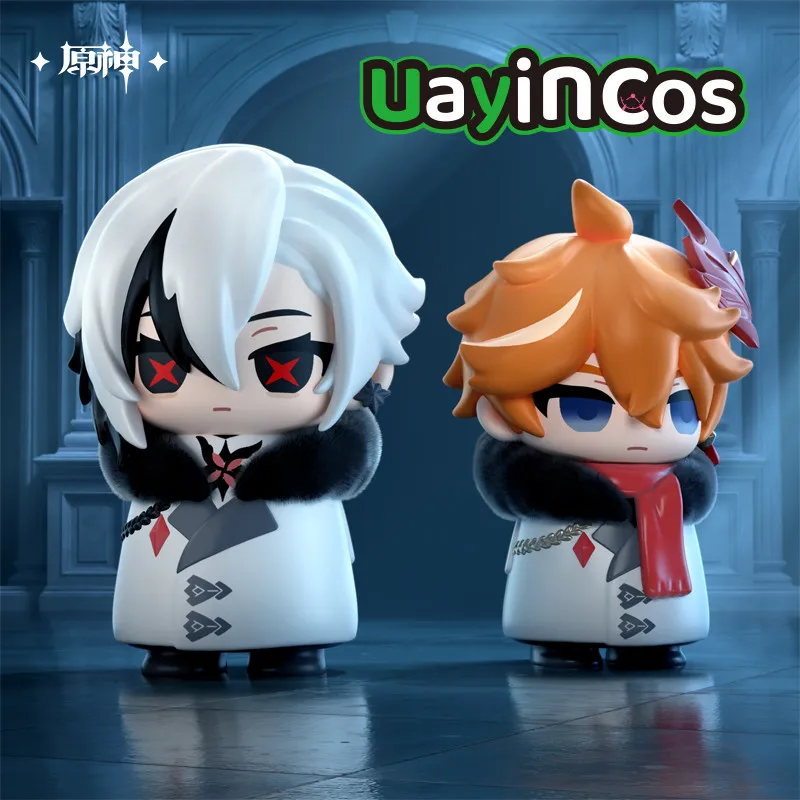 

Оригинальная фигурка Genshin Impact Tartaglia Arlecchino Wanderer Pierro, аниме, игровая фигурка, модель, статуя, кукла, орнамент, игрушки для детей Gi