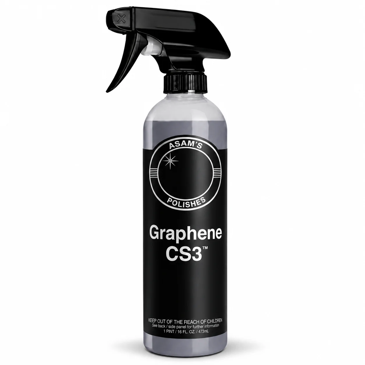 Graphene CS3 Spray Coating 16 Oz – Advanced Graphene Detail Spray, High Gloss Hydrophobic Protection for Car Paint, Quick Shine