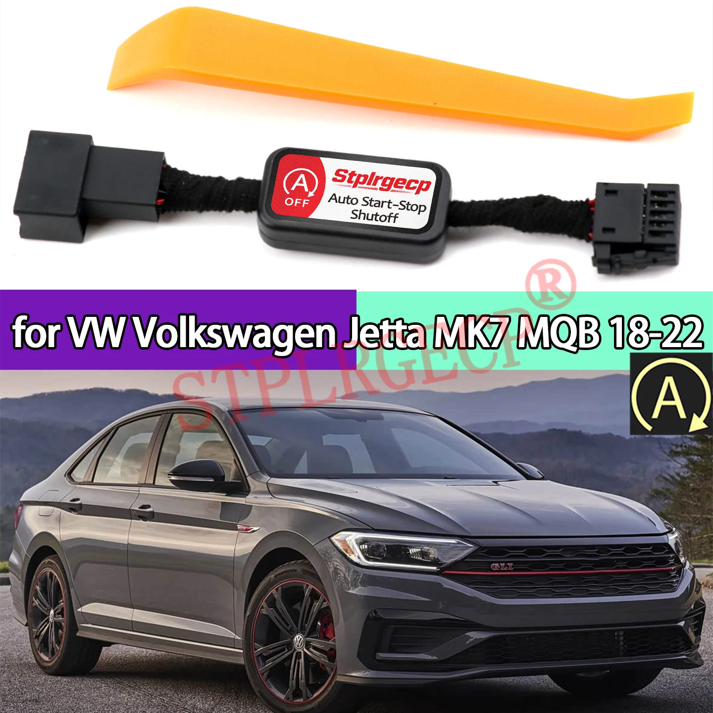 For VW Volkswagen Jetta MK7 MQB 2018-2022 Automatic Stop Start Engine System Off Control Start Stop Canceler Cable