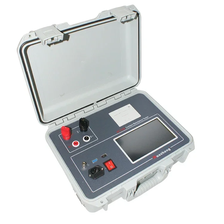 Huazheng HZ-5100  Digital loop resistance meter Portable 100a  contact resistance tester