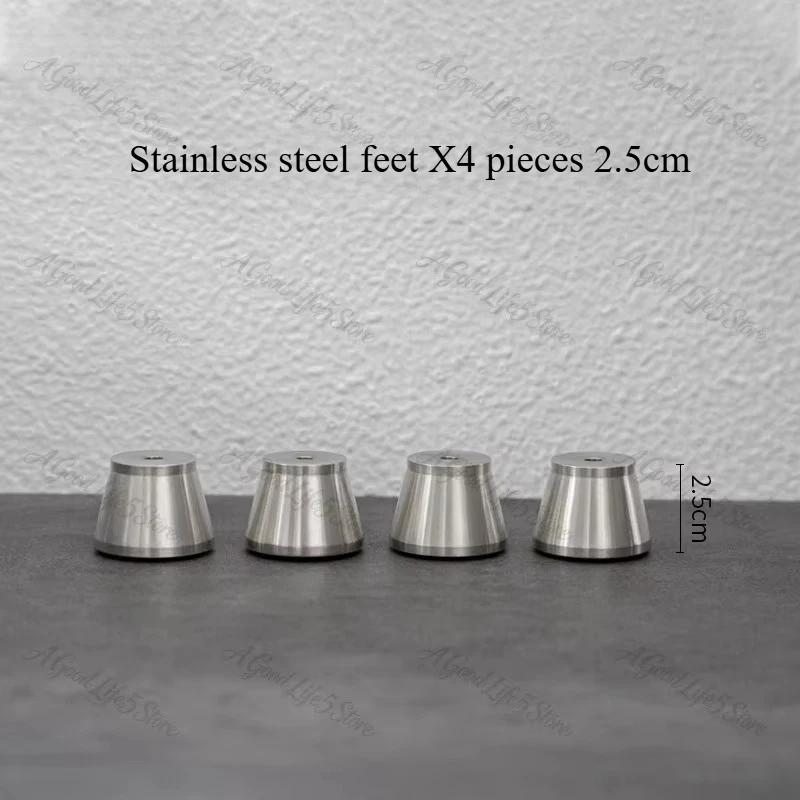 Suitable for Lamarzocco Coffee Machine Modification Kit, Metal Feet for Modification, Stainless Steel, Brass, Purple Copper
